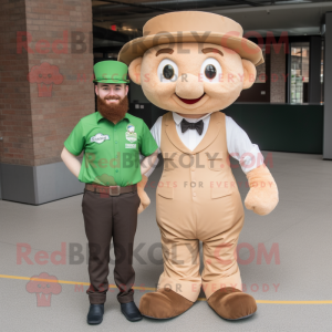 Tan Leprechaun mascotte...