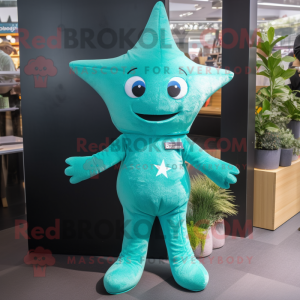 Turkis Starfish maskot...