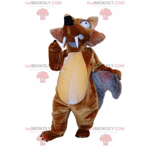 Maskottchen von Scrat, dem berühmten Eichhörnchen der Eiszeit!