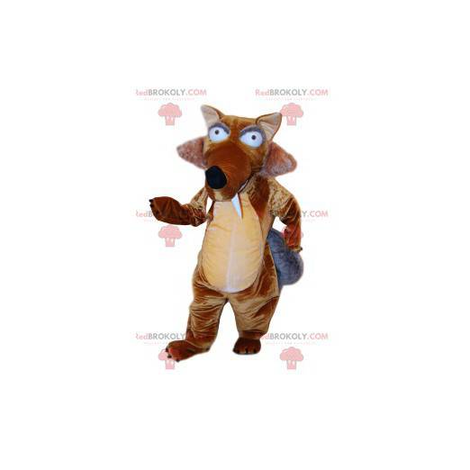 Maskot af Scrat, den berømte egern i istiden! - Redbrokoly.com