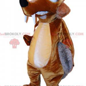 Mascotte de Scrat, le célèbre écureuil de l'Age de Glace! -