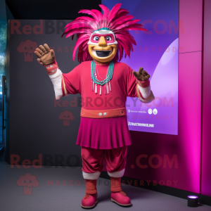 Magenta Chief mascotte...