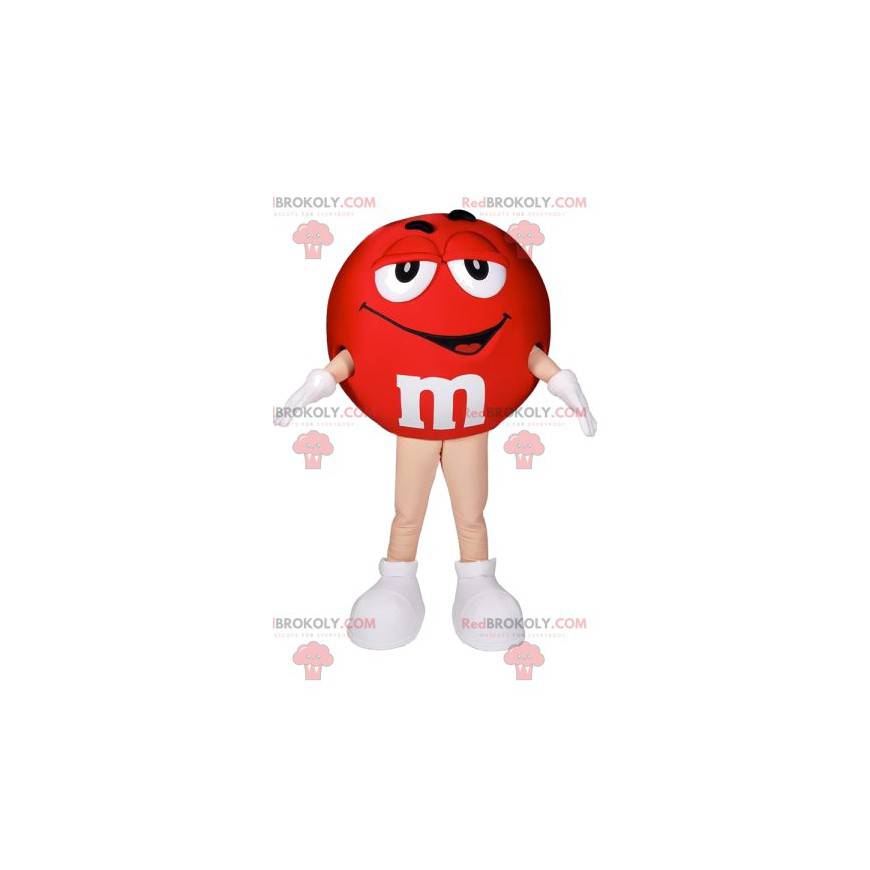 Maskot M & M'S röd. Röd M & M-kostym - Redbrokoly.com