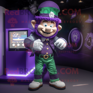 Purple Leprechaun Hat...