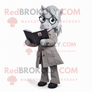 Grey Mare maskot kostume...