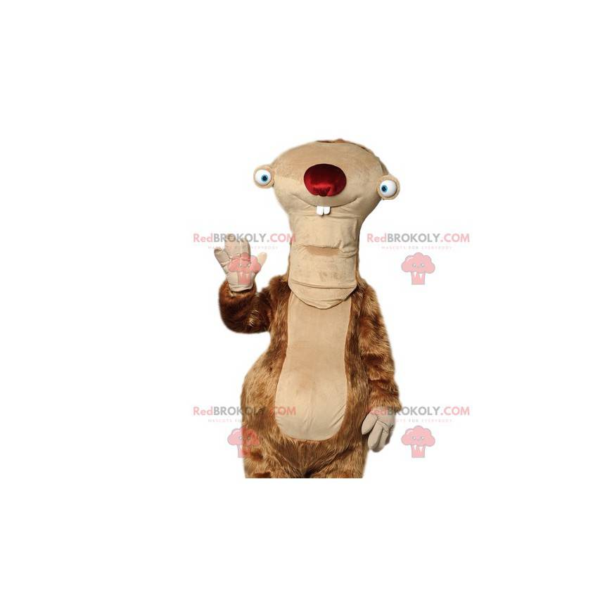 Mascote Sid, a preguiça da Idade do Gelo - Redbrokoly.com