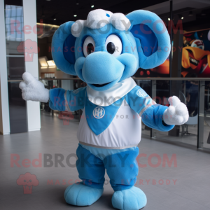 Sky Blue Ram mascotte...