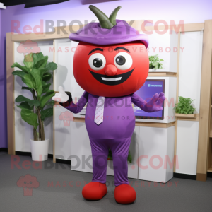 Purple Tomato mascotte...