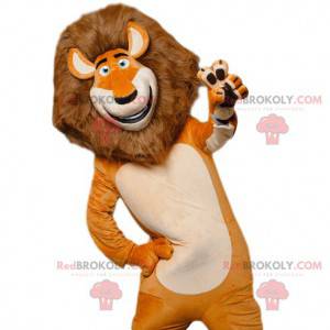 Mascot Alex, the famous lion of Madagascar - Redbrokoly.com