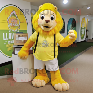 Sitrongul Tamer Lion maskot...