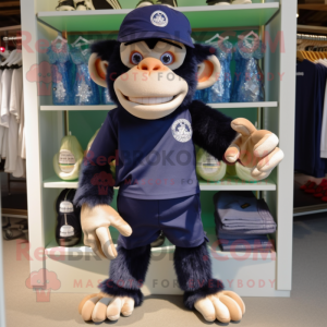 Navy Chimpanzee mascotte...