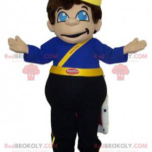 Mascotte del ragazzino vestito come un re. - Redbrokoly.com