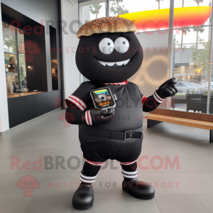 Black Burgers mascotte...