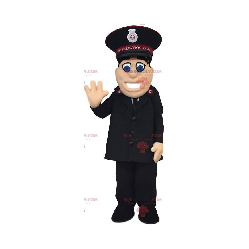 Frelsesarmens officer maskot. Officers kostume - Redbrokoly.com Frelsesarmens officer maskot. Officers kostume - Redbrokoly.com