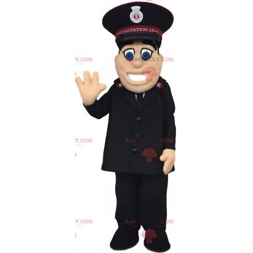Maskottchen des Offiziers der Heilsarmee. Offizierskostüm -
