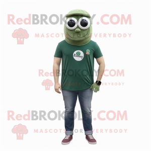 Forest Green Cyclops maskot...