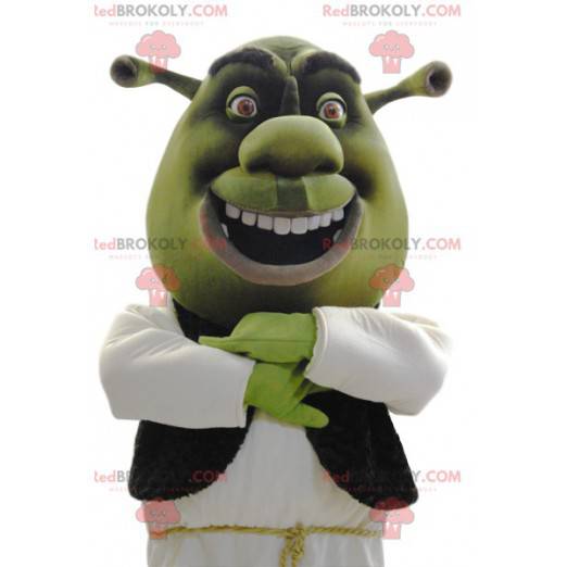 Maskottchen von Shrek, dem berühmten grünen Oger -