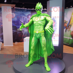 Lime Green Superhero...