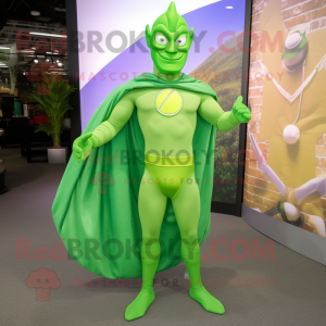 Lime Green Superhero...