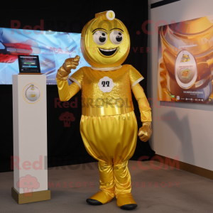 Gold Soda Can mascotte...