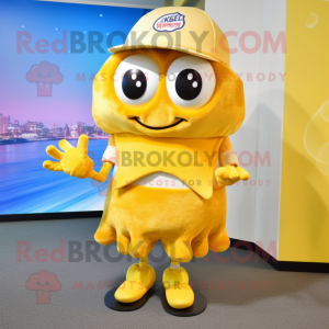 Gold Crab Cakes maskot...