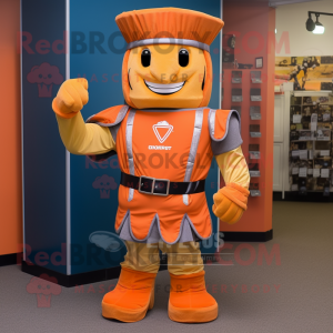 Orange romersk soldat...