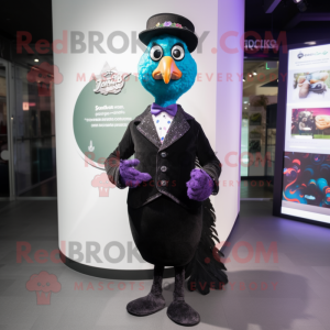 Black Peacock maskot...