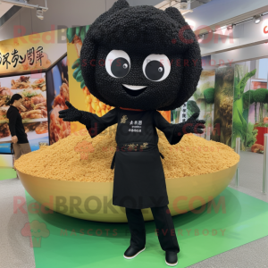 Black Fried Rice mascotte...