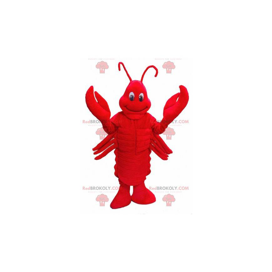 Mascota de langosta roja gigante - Redbrokoly.com