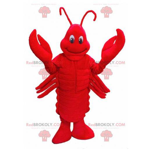 Mascota de langosta roja gigante - Redbrokoly.com