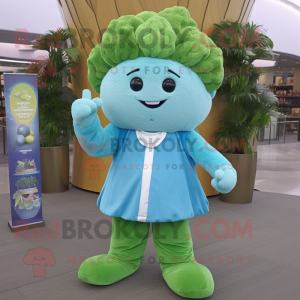 Cyan Broccoli mascotte...