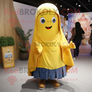 Personagem de mascote com...