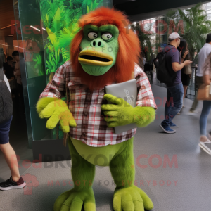 Limettengrüner Orang-Utan...