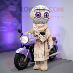 Lavendel champagne maskot...