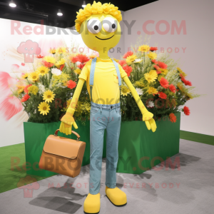 Yellow Bouquet Of Flowers...