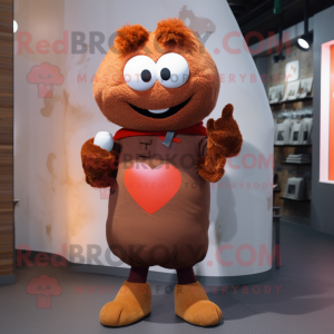 Rust Heart mascotte kostuum...