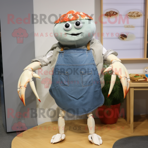 Grey Crab Cakes maskot...