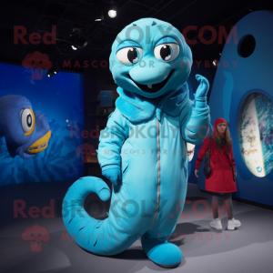 Cyan Titanoboa mascotte...