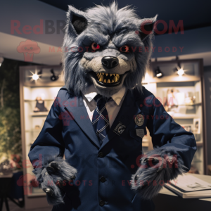 Navy Werewolf mascotte...