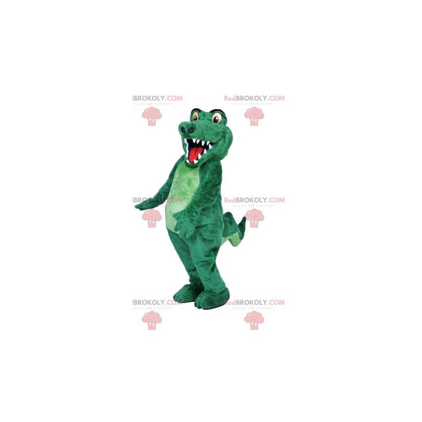 Excentrieke krokodil mascotte. Krokodil kostuum - Redbrokoly.com