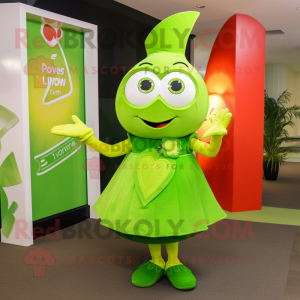 Lime Green Arrow Of Love...