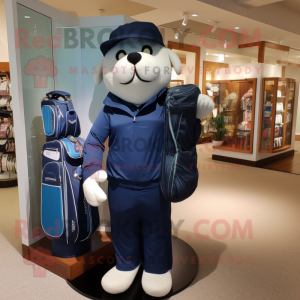 Navy golftas mascotte...