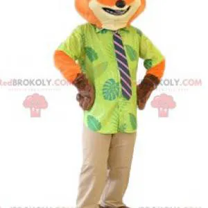 Red fox mascot suit and tie. Fox costume - Redbrokoly.com