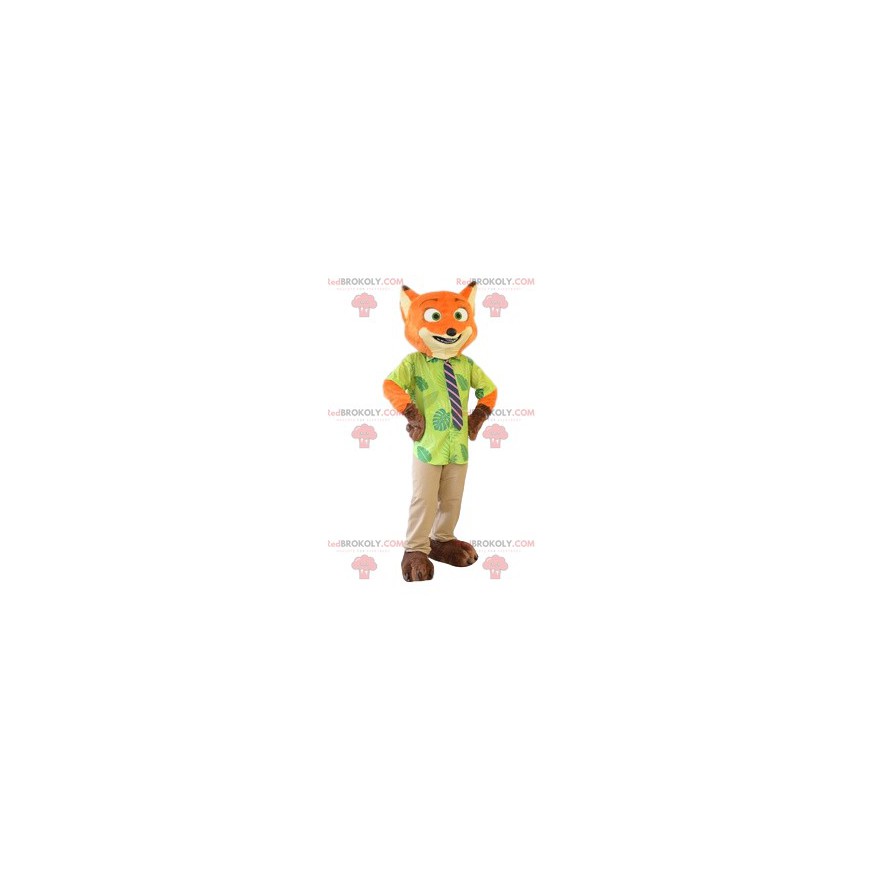 Red fox maskot oblek a kravata. Fox kostým - Redbrokoly.com