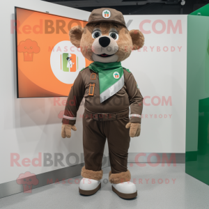 Maskottchen Kostümfigur mit...