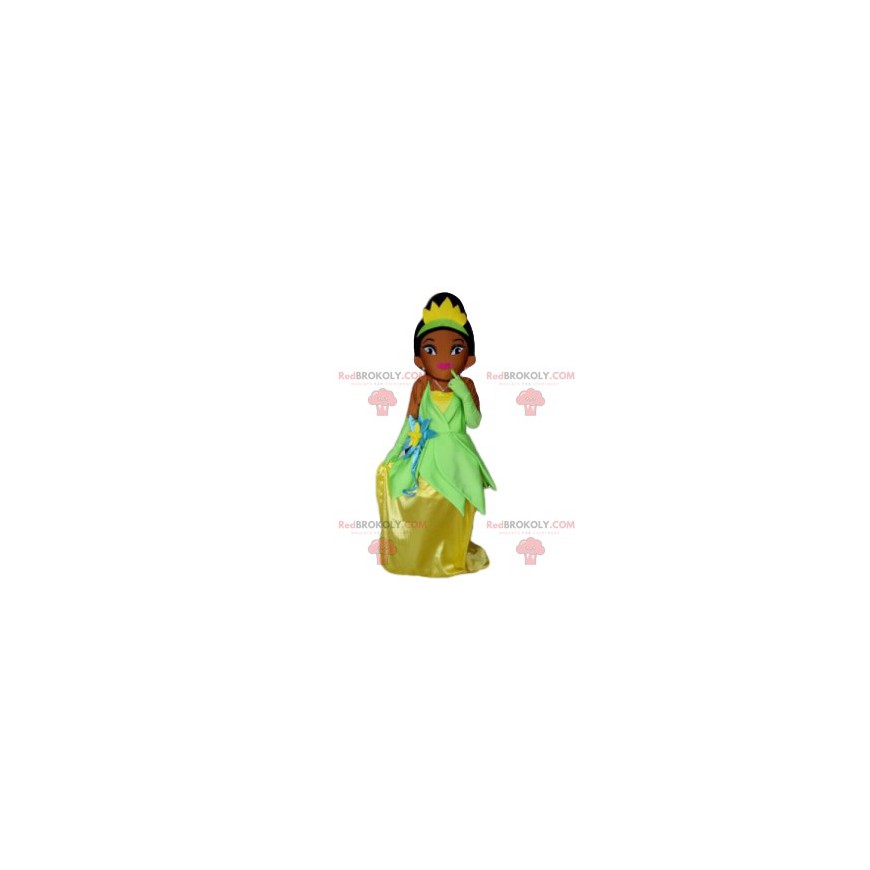 Prinzessin Maskottchen mit einem funkelnden Kleid - Prinzessin Maskottchen mit einem funkelnden Kleid -