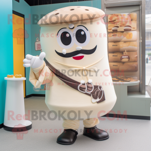 Cream Ice Cream mascotte...