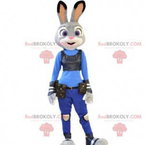 Lieutenant Hopps mascot, the super rabbit from Zootopia -