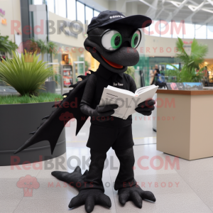 Personagem de mascote Black...