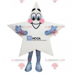 White star mascot. White star costume - Redbrokoly.com